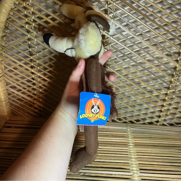 NWT Vintage 1997 ACE Looney Tunes Wiley Wile E Coyote Plush HTF 15” - Picture 3 of 6